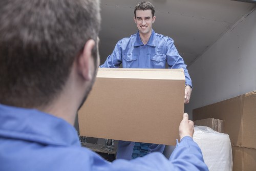 Removal van and moving team serving homes in New Addington