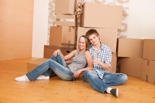 Movers planning a local house move in New Addington