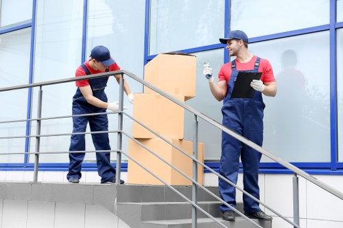 Booking and quotation process for a van moving service
