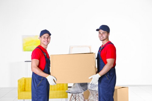 Local removal van for small business deliveries in New Addington