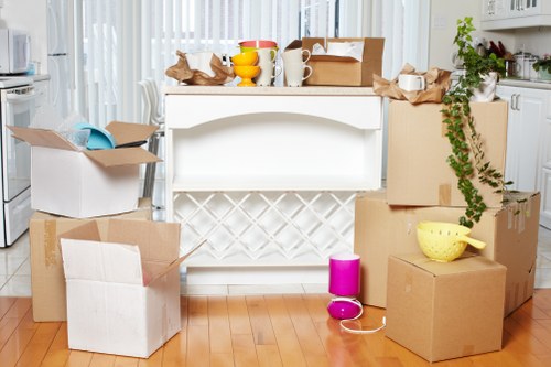 Local office removals team handling equipment and access challenges