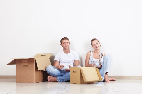 Commercial moving support for businesses in New Addington
