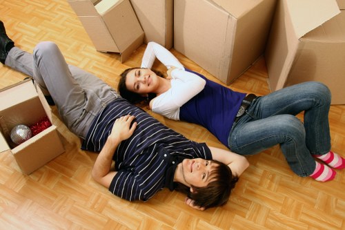 Charity donation items prepared before disposal
