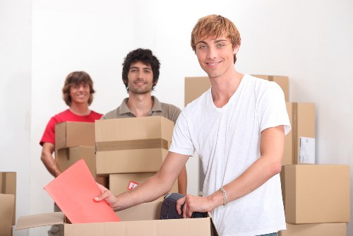 Careful loading support for a local house move